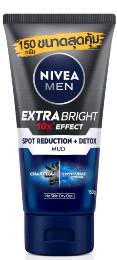 โฟมล้างหน้าชาย NEVEA men Extra Bright 10x Effect