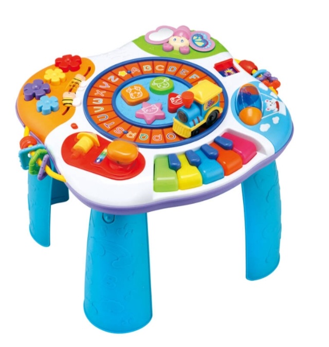 ของเล่นเสริมพัฒนาการเด็ก Winfun Letter Train & Piano Activity Table โต๊ะกิจกรรมเอนกประสงค์เพื่อการเรียนรู้ครบวงจร