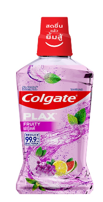 น้ำยาบ้วนปาก Colgate Plax Fruity mouthwash