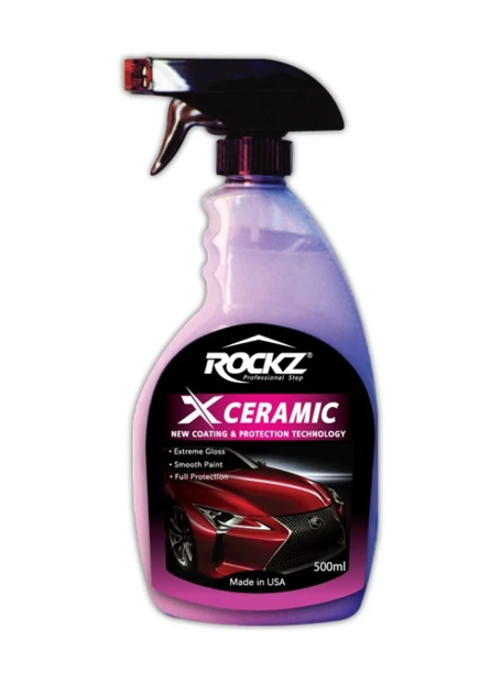 ROCKZ X CERAMIC (3in1) Extra ใหม่ล่าสุด น้ำยาเคลือบเงา