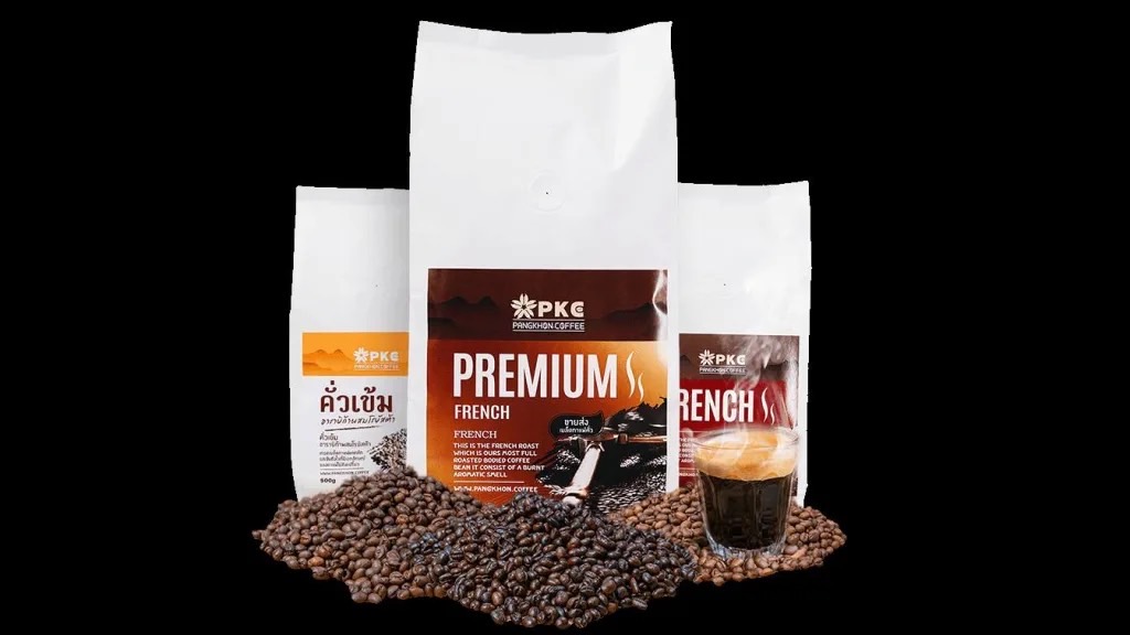 PKC กาแฟปางขอน เมล็ดกาแฟคั่วเกรดพรีเมี่ยม